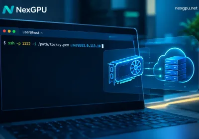 租的 GPU 怎么用 SSH 连接：密钥、端口转发与常见报错处理
