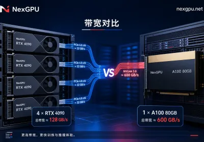 RTX 4090多卡与A100单卡训练选型怎么定？4步判定