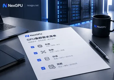 企业GPU集群和预留实例怎么咨询：先备好这份需求清单再联系