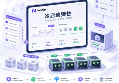 无服务器云GPU：AI推理冷启动弹性实操